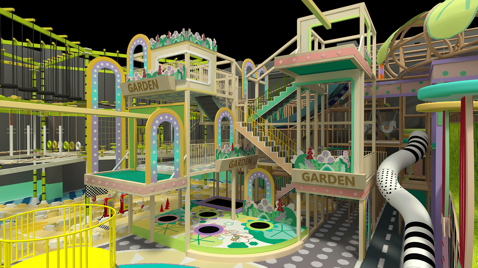 Enchanted forest toddler zone and parent lounge with Wi Fi at Pennsylvania mall playground Enchanted forest toddler zone and parent lounge with Wi Fi at Pennsylvania mall playground