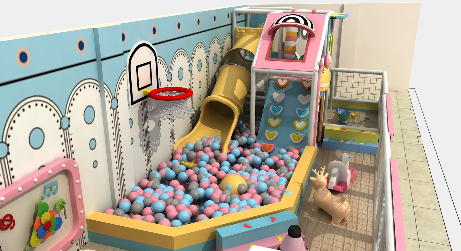 Macaron Soft Play Equipment Ball Pit Supplier Macaron Soft Play Equipment Ball Pit Supplier