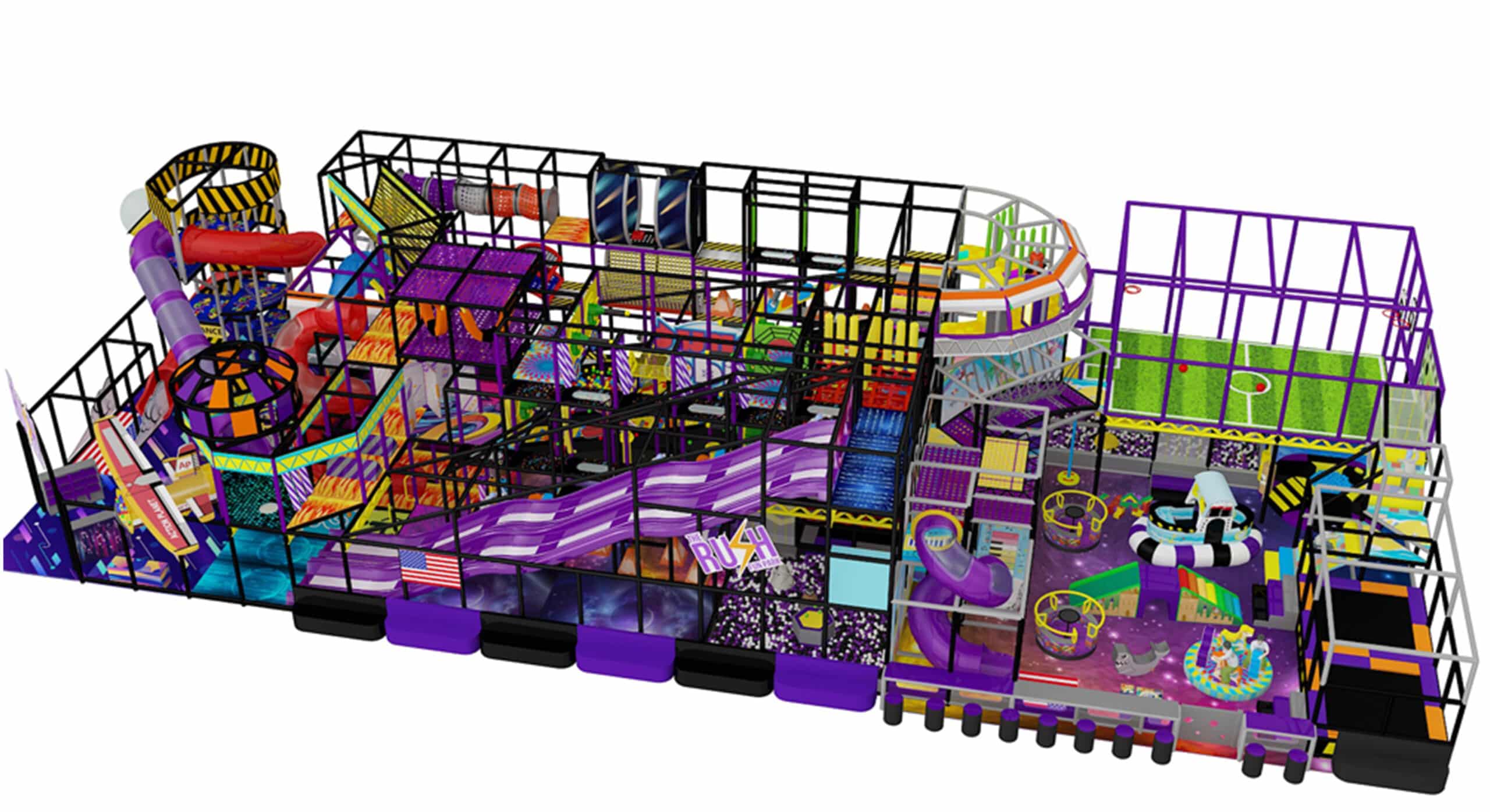 purple-themed indoor trampoline park equipment factory purple-themed indoor trampoline park equipment factory