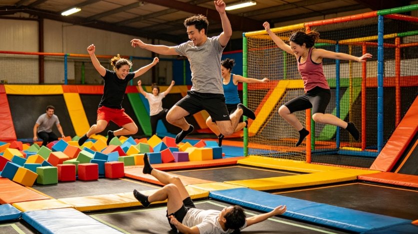 Top 10 Benefits of Investing in a Trampoline Park Business China