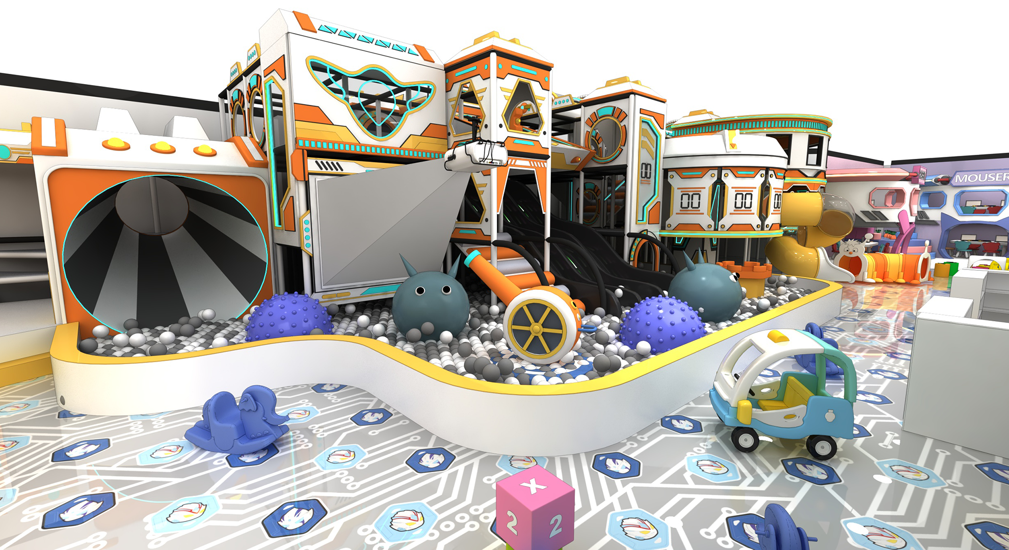 Large-Scale Indoor Family Entertainment Center