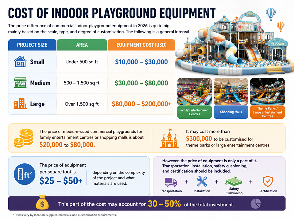Cost of Indoor Playground Equipment